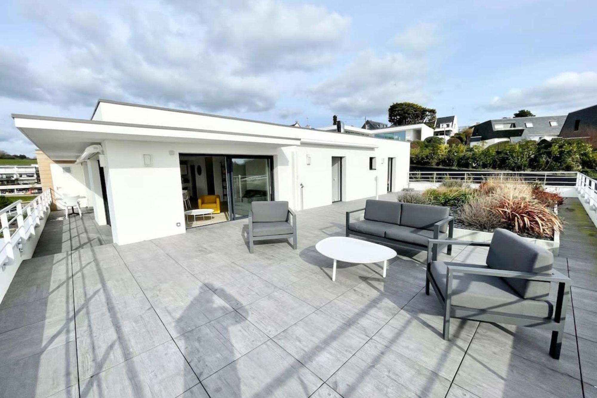 Luxury Haut Standing Vue Mer D'Exception 360 Guidel Exterior photo
